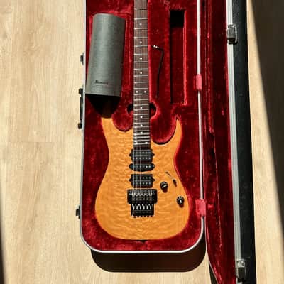 Ibanez USA Custom UCEWQM Exotic Woods 1992 - Natural image 24