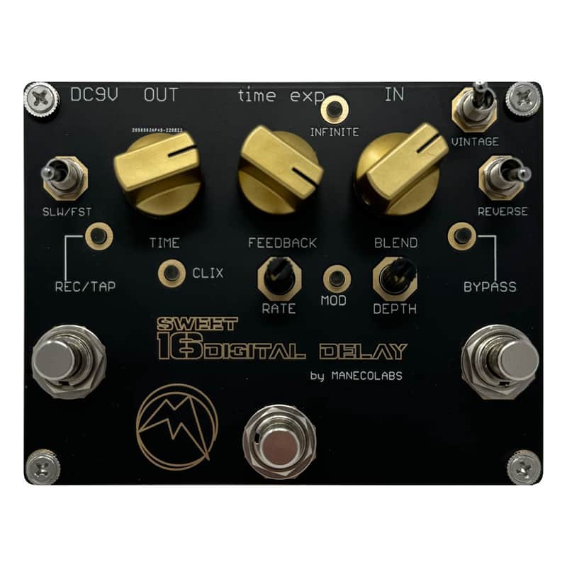 Maneco Sweet 16 Delay & Looper Pedal image 1