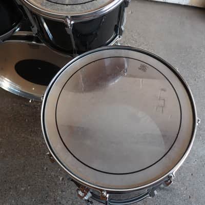 Tama RockStar DX 4pc Drum Kit Set 22/16/13/12" Black MIJ image 15