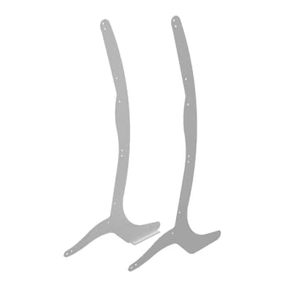 Tiptop Audio Mantis 3 Tier Studio Brackets Kit - White image 1