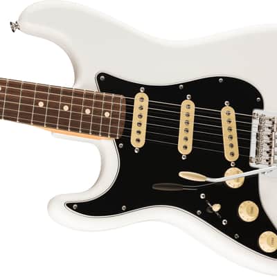 Fender Player II Stratocaster Left-Hand Electric Guitar, Rosewood Fingerboard, Polar White image 2