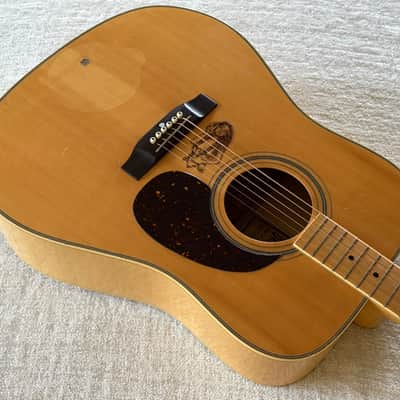 1977 Ibanez Concord 671 Acoustic Electric Dreadnought Herringbone Binding Guitar MIJ Japan image 6