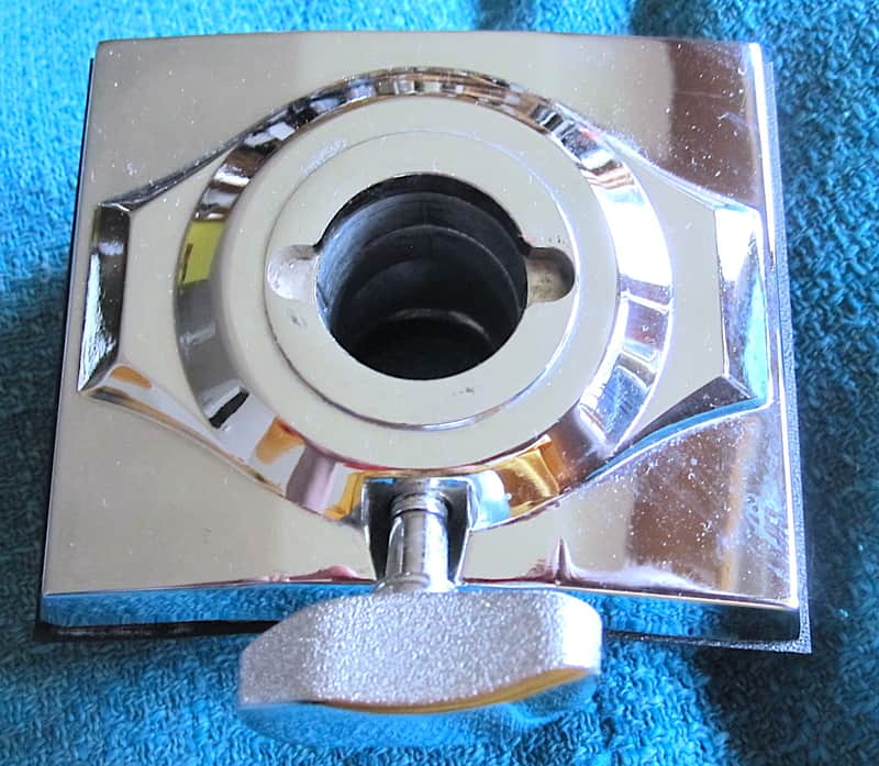 Premier Bass Drum Tom Mount Bracket - Chrome image 1