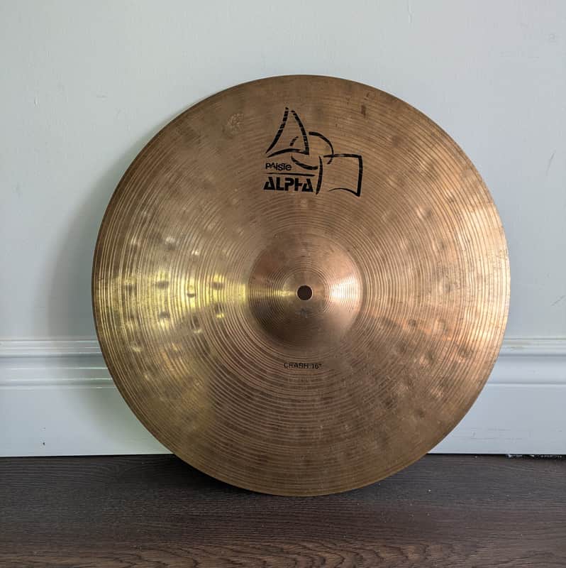 Paiste Alpha 16" Crash 2000s image 1