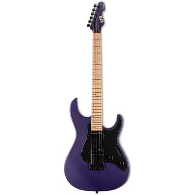 ESP LTD SN-200HT M DMPS Hard tail - Maple Dark Metallic Purple Satin Electric Guitar - B-Stock image 1