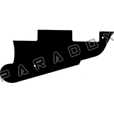 Custom Pickguard For 2010 - 2024 Made in America D 'Angelico Premier DC Semi-Hollow Double Cutaway - Solid Matte Black Thin .060" image 1