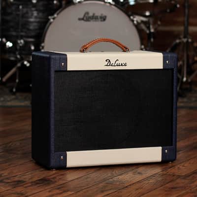 Deluxe Amplification 5E3 ’59 Tweed Deluxe Blue/White image 1