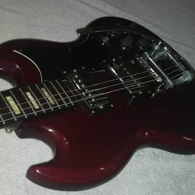 Doublecut red with Tremolo 1971 made by ASCO Japan, very rare image 7