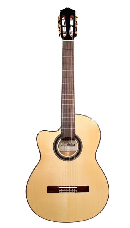 Cordoba GK Studio Lefty Nylon Acoustic/Electric Guitar Natural image 1