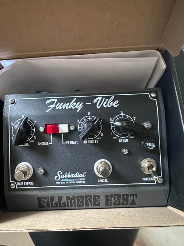 Sabbadius Fillmore East Funky-Vibe ST 2025 - Present - Black