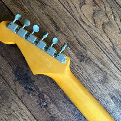 1994 Fender ST-57 Stratocaster ‘57 Reissue K-644 Electric Guitar Candy Apple Red MIJ Japan image 10