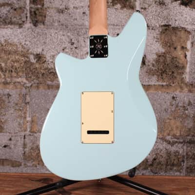 Reverend Six Gun HPP with Rosewood Fretboard Chronic Blue with Cream Pickups image 5