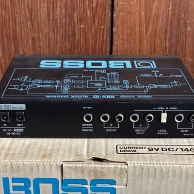BOSS RRV-10 RRV 10 DIGITAL REVERB Vintage half - rack w/ box image 3
