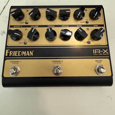 Friedman IR-X Dual Tube Preamp 2023 - Present - Gold / Black image 3