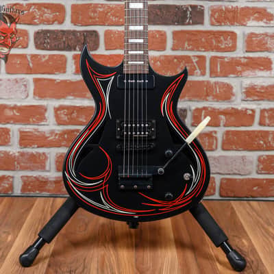 Gibson N-225 Satin Ebony with Pinstripes 2013 w/OHSC image 1