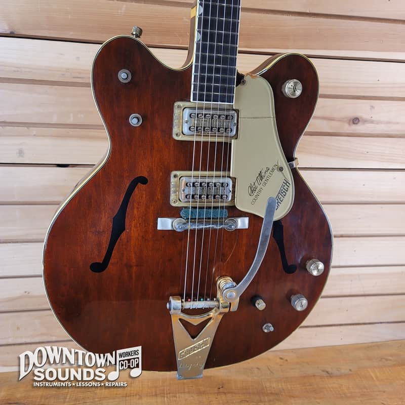 1968 Gretsch Chet Atkins 6122 Country Gentleman with Gretsch Hard Case - Walnut Brown, 7lbs 14oz image 1