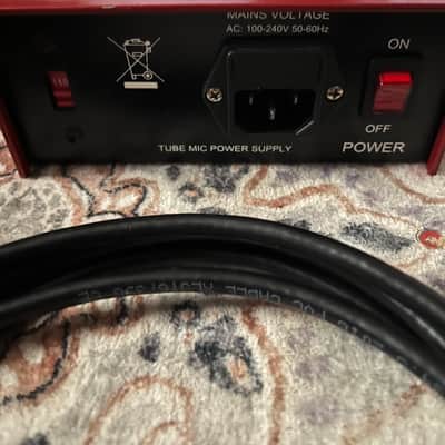 Avantone Pro CV-12 Large Diaphragm Multipattern Tube Condenser Microphone 2009 - Present - Red image 5