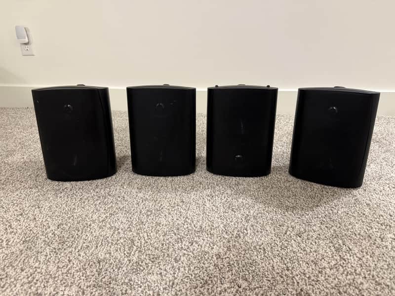 Episode ES-AW-5 Double Set Outdoor Passive Loudspeaker W XLR Cables image 1