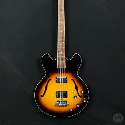 Gibson Custom Shop ES 335 Memphis Bass from 2013 in sunburst finish with original case image 1