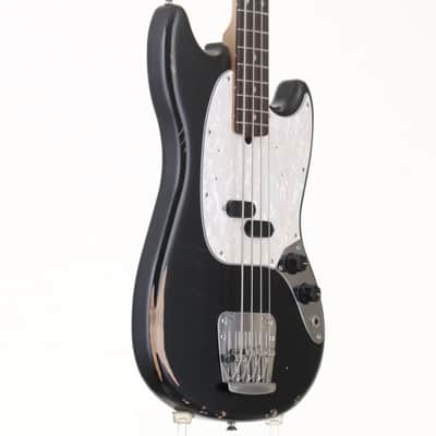 Fender JMJ Road Worn Mustang Bass Black Fender Justin Meldal-Johnsen [MX24010885] (07/27) image 8