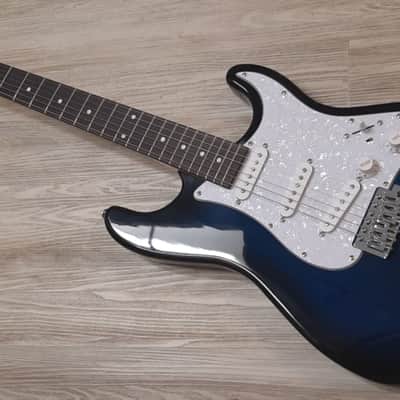 2025  Elite ® Strat Pro Style Electric Guitar "Blue Sunburst" & Hot Z-Mule Pickups® Gilmour Mod'd image 4