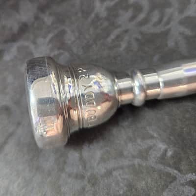 Jerome Callet Buddy 22 Trumpet Mouthpiece c 1970s–1980s - Silver image 2