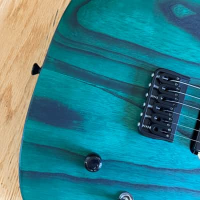 Caparison Dellinger II FX-AM Dark Green Matt With Case - Railhammer Pickups image 23