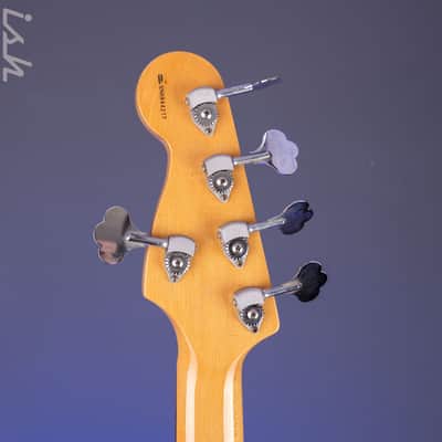 1997 Fender Roscoe Beck V Bass Candy Apple Red image 21
