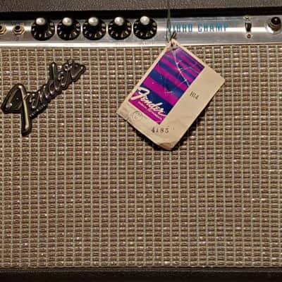 Fender Vibro Champ 1978 Original Hang Tags and Speaker- Pristine - Fully Refurbished caps and resistors image 1