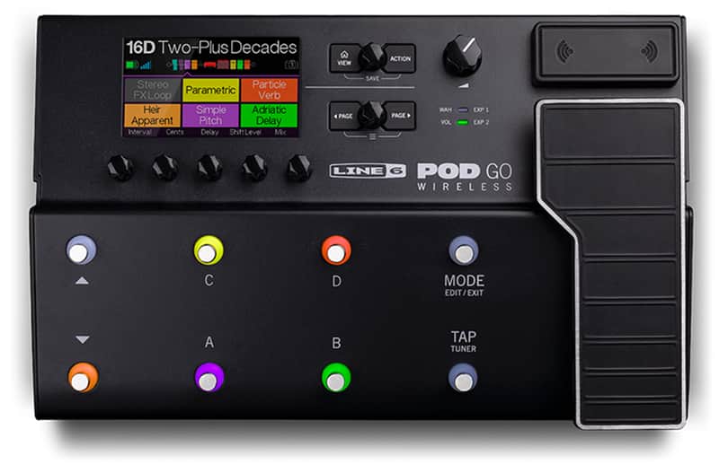 Line 6 POD Go Guitar Multi-Effects Floor Processor image 1