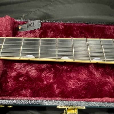 Gretsch Gretsch Guitars G6134TG Limited-Edition Paisley Penguin w/String-Thru Bisgby Electric Guitar Gold Paisley 2025 - Gold Paisley & Black image 14