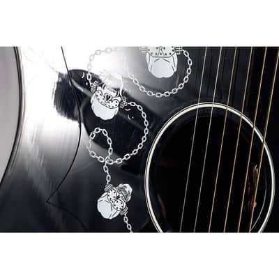 Gibson Dave Mustaine Songwriter Acoustic-Electric Guitar Regular Ebony image 4