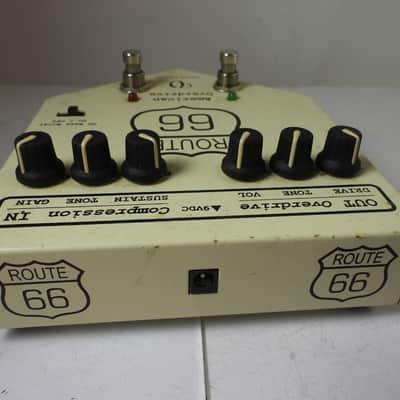 Visual Sound Route 66 American Overdrive Compressor Effects Pedal Version 1 V1 image 4