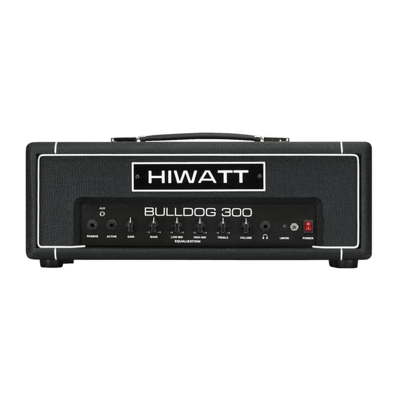 Hiwatt Bulldog 300 300-Watt Bass Amplifier Head - Black - Open Box image 1