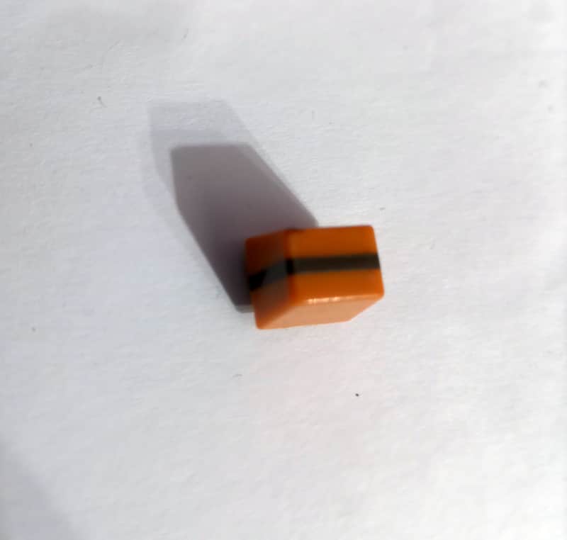 Casio PT-30 PT-31 1980-1989 CASIO PT-30 PT-31 PLASTIC SLIDER KNOP PART ORIGINAL 1980 replace for keyboard image 1