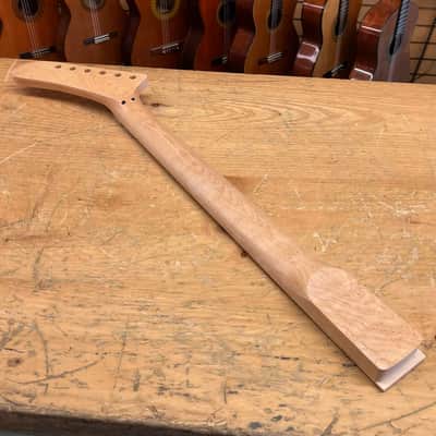 All Maple "Hockey-Stick" Headstock 24-Fret Neck image 5
