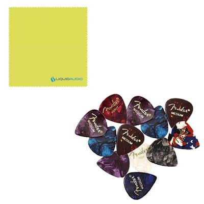 Mint Squier Classic Vibe '50s Stratocaster, Maple Fingerboard, 2-Color Sunburst - 0374005500 Bundle w/ 12-Pack Guitar Pick and Liquid Audio Polishing Cloth image 2