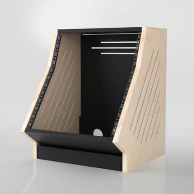 StudioRacks - Vented Angle Rack - 12U image 2
