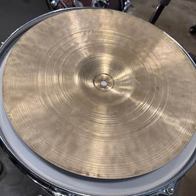Zildjian 12" A. Zildjian Transition Stamp Hi-Hat Cymbals (Pair) 1946 - 1953 - Traditional image 8