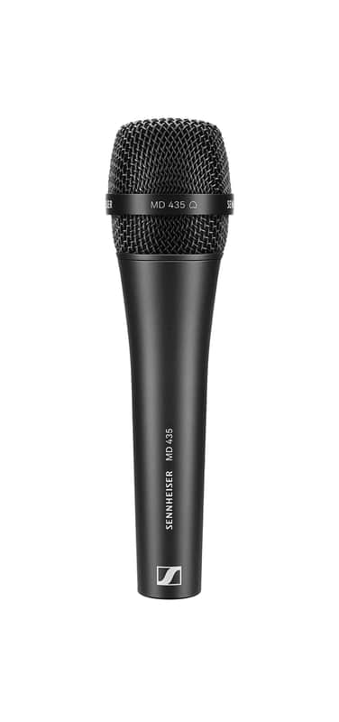Sennheiser Pro Audio Vocal Dynamic Microphone (MD 435), Black image 1