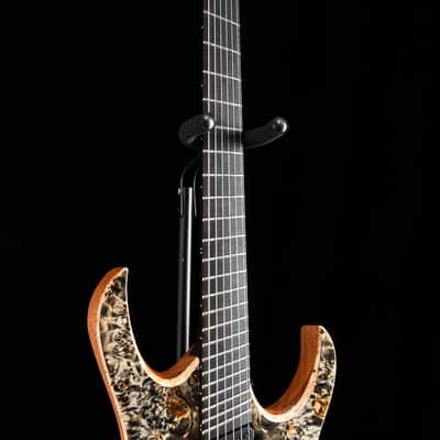 Mayones Duvell Elite 6 VF Trans Jeans Black Horizon Blue Gloss image 13