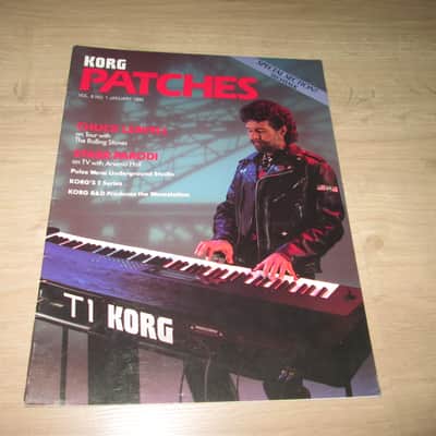 Korg Patches Magazine's - 1988 (Vol.4 nr.2) and 1990 (Vol.6 nr.1) - Original Vintage Synthesizer Brochure/Catalog image 8