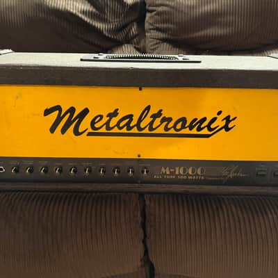 Metaltronix M-1000 Lee Jackson Designed All Tube 100 Watt Head (MADE IN USA) image 3