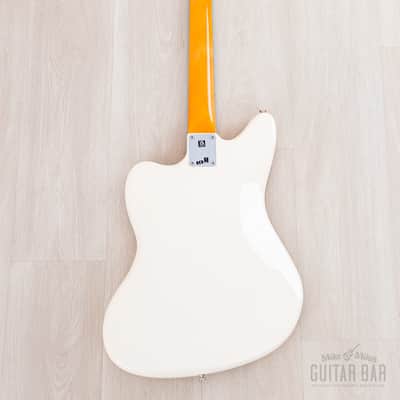 2023 Fender Johnny Marr Jaguar Offset Electric Guitar Olympic White w/ Case, Hangtags image 3