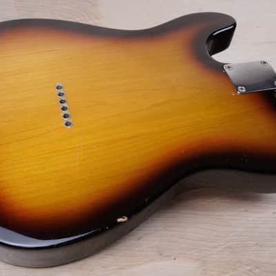 Fender TL-62 Telecaster Reissue CIJ 2007 Sunburst Crafted in Japan w/ Bag image 13