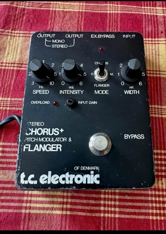 TC Electronic SCF vintage Stereo Chorus + Pitch Modulator & Flanger image 1