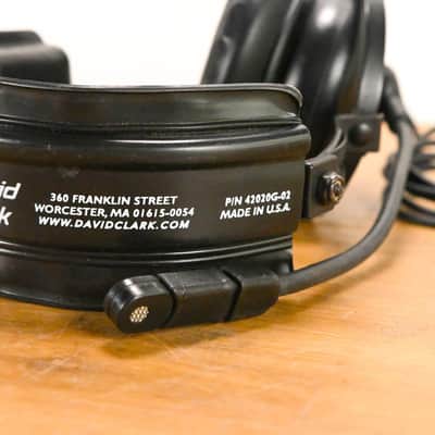 David Clark Single Ear, Over-The-Head Style Headset CG01YNA image 10