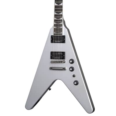 *DEMO MODEL* Gibson Dave Mustaine Flying V EXP - Silver Metallic image 3