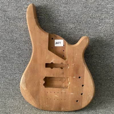 Mahogany Wood 5/6 String Bass Body DIY Project image 1