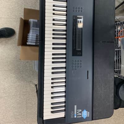 Korg M1 61-Key Synth Music Workstation 1990s - Black
